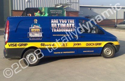 Mercedes van wrapped by Totally Dynamic Leeds/Bradford