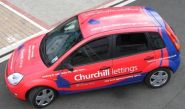 Ford Fiesta - designed and wrapped by Totally Dynamic North London