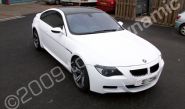 BMW M6 wrapped white by Totally Dynamic North London
