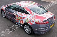Renault wrapped by Totally Dynamic North London