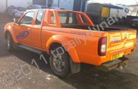 Nissan Navara wrapped for Orion by Totally Dynamic Central Scotland