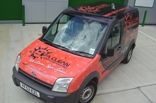 Ford Connect - designed and wrapped by Totally Dynamic North London