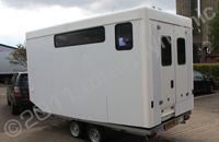 Trailer wrapped in Ambulance design for London Ambulance Service by Totally Dynamic Norfolk