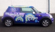 MINI - designed and wrapped by Totally Dynamic Central Scotland