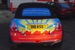 MINI Convertible - designed and wrapped by Totally Dynamic Norwich
