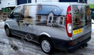 Mercedes van wrapped by Totally Dynamic Central Scotland