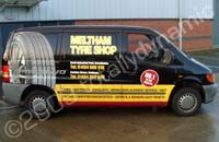 Mercedes Vito wrapped by Totally Dynamic Leeds/Bradford
