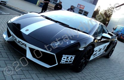 Lamborghini LP560 wrapped for Need for Speed Hot Pursuit by Totally Dynamic South London