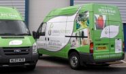 Ford Transit fleet - wrapped by Totally Dynamic North London