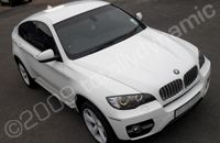 BMW X6 wrapped gloss white by Totally Dynamic North London