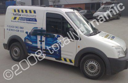 Van wrapped by Totally Dynamic Leeds/Bradford