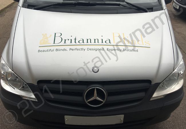 Mercedes Vito part-wrap for Britannia Blinds