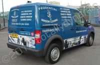 Ford Connect Van wrapped by Totally Dynamic North London