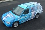 Ford Escort Estate - designed and wrapped by Totally Dynamic North London