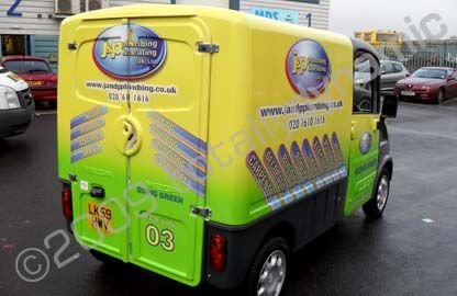 Mega Van wrapped by Totally Dynamic North London