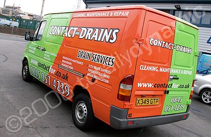 Mercedes Sprinter designed and wrapped by Totally Dynamic North London