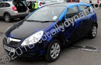 Vauxhall wrapped for Ice Skate Event by Totally Dynamic North London