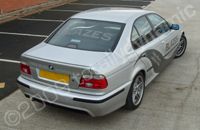 BMW with added graphics by Totally Dynamic Leeds/Bradford