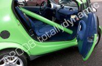 Smart car wrapped by Totally Dynamic North London