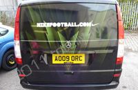 Mercedes van wrapped with fully printed wrap by Totally Dynamic Manchester