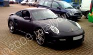 997 Porsche wrapped matt black by Totally Dynamic Southampton
