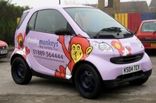 Smart - designed and wrapped by Totally Dynamic Birmingham