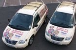 Chrysler Voyager Fleet - wrapped by Totally Dynamic North London