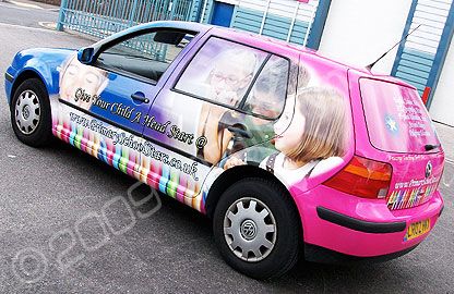 VW wrapped by Totally Dynamic North London