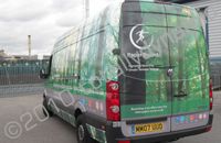 VW Crafter wrapped for Paper Round by Totally Dynamic North London