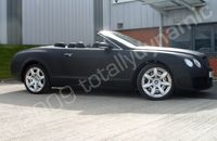 Bentley wrapped matt black at Totally Dynamic Leeds/Bradford