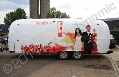 Airstream Trailer wrapped in printed wrap by Totally Dynamic Norfolk