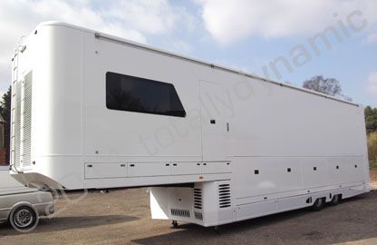 Race support unit wrapped white by Totally Dynamic Lincoln