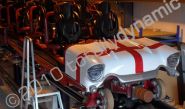 Stealth Rollercoaster wrapped with St Georges flag by Totally Dynamic North London