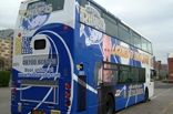 Double Decker Bus for The Leeds Rhinos - Wrapped by Totally Dynamic Leeds Bradford