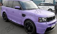 Range Rover Sport wrapped matt purple by Totally Dynamic North London