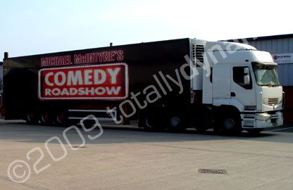 Articulated lorries wrapped by Totally Dynamic Leeds/Bradford