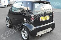 Smart car wrapped by Totally Dynamic North London
