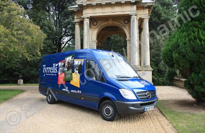 Mercedes Sprinter van wrapped in fully printed wrap by Totally Dynamic Norfolk