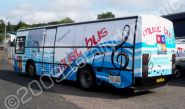 Bus wrapped by Totally Dynamic Central Scotland