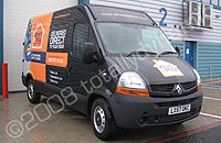 Renault Master adesigned and wrapped by Totally Dynamic North London