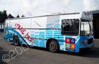 Bus wrapped by Totally Dynamic Central Scotland