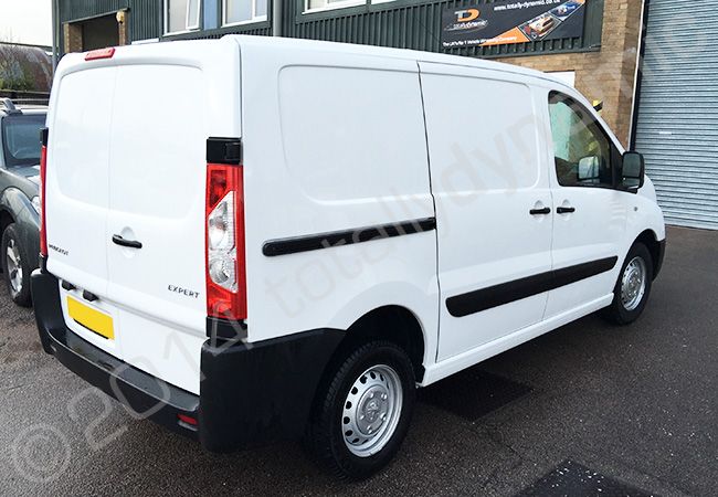 Peugeot Expert van fully wrapped in a printed vinyl van wrap for Hansells Solicitors by Totally Dynamic Norfolk