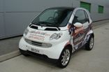 Smart car - designed and wrapped by Totally Dynamic North London