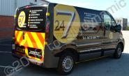 Vauxhall van wrapped by Totally Dynamic Leeds/Bradford