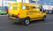 Ford Transit - designed and wrapped by Totally Dynamic North London