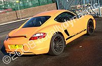 Porsche Cayman S wrapped by Totally Dynamic North London 