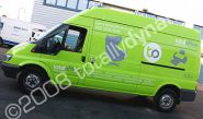 Fleet of vans Designed and wrapped by Totally Dynamic North London