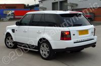 Range Rover wrapped gloss white by Totally Dynamic Leeds/Bradford