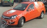 Vauxhall van wrapped by Totally Dynamic Leeds/Bradford