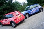 MINI fleet - designed and wrapped by Totally Dynamic South Lancashire